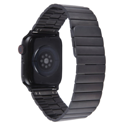 Rynx | For Apple Watch Series 5 40mm Bamboo Stainless Steel Magnetic Watch Band (Black)