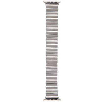 Rynx | For Apple Watch Series 5 40mm Bamboo Stainless Steel Magnetic Watch Band (Silver)