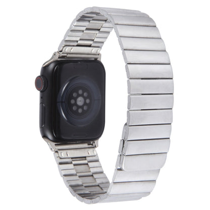 Rynx | For Apple Watch Series 5 40mm Bamboo Stainless Steel Magnetic Watch Band (Silver)