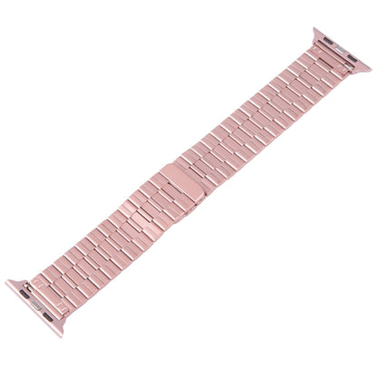 Rynx | For Apple Watch Series 4 40mm Bamboo Stainless Steel Magnetic Watch Band (Pink)