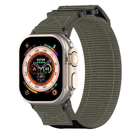 Rynx | For Apple Watch Ultra 2 49mm Nylon Velcro Watch Band (Gray)