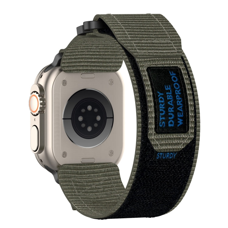 Rynx | For Apple Watch Series 9 45mm Nylon Velcro Strap (Gray)