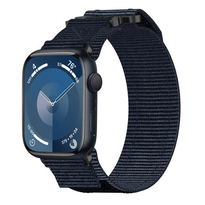 Rynx | For Apple Watch Series 9 45mm Nylon Velcro Watch Band (Blue)
