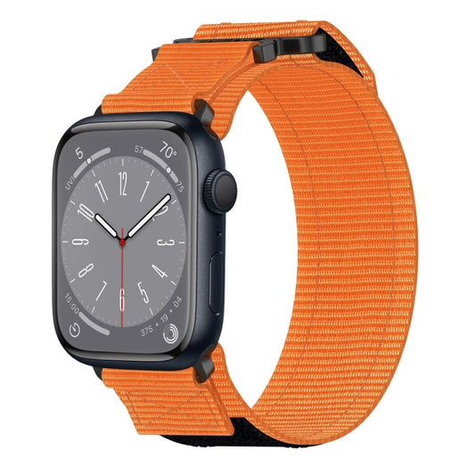 Rynx | For Apple Watch Series 8 41mm Nylon Velcro Watch Strap (Orange)