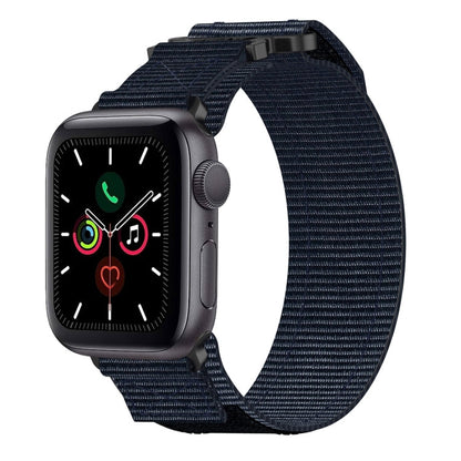 Rynx | For Apple Watch Series 5 40 mm Nylon Velcro Strap (Blue)