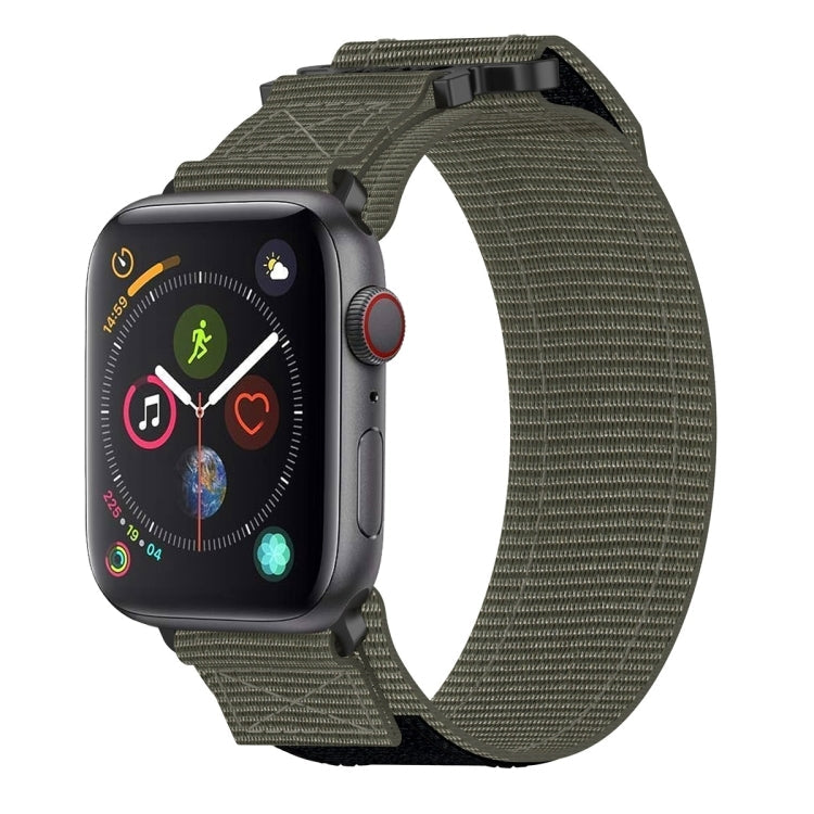 Rynx | For Apple Watch Series 4 44mm Nylon Velcro Watch Strap (Gray)