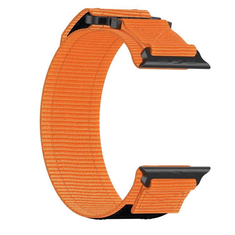 Rynx | For Apple Watch Series 4 40mm Nylon Hook-and-Loop Closure Watch Band (Orange)