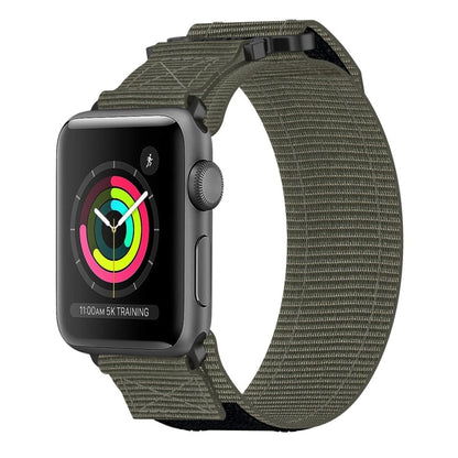 Rynx | For Apple Watch 42mm Nylon Velcro Strap (Gray)