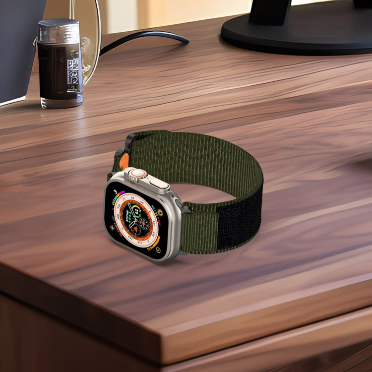 Rynx | For Apple Watch Series 9 45mm Nylon Velcro Strap (Gray)