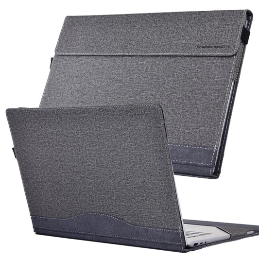 Rynx | For Lenovo ThinkPad X1 Carbon Gen 11 Fabric Texture Laptop Leather Case (Space Ash)