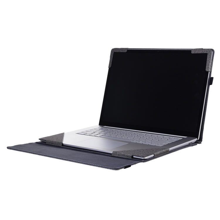Rynx | For Lenovo ThinkPad X1 Carbon Gen 11 Fabric Texture Laptop Leather Case (Space Ash)