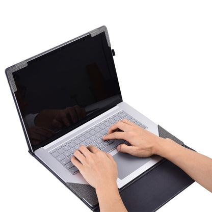 Rynx | For Lenovo ThinkPad X1 Carbon Gen 11 Fabric Texture Laptop Leather Case (Space Ash)