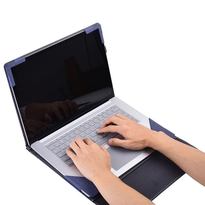 Rynx | For Lenovo ThinkPad X1 Yoga Gen 7 14 Inch Fabric Texture Laptop Leather Protective Case (Dark Blue)