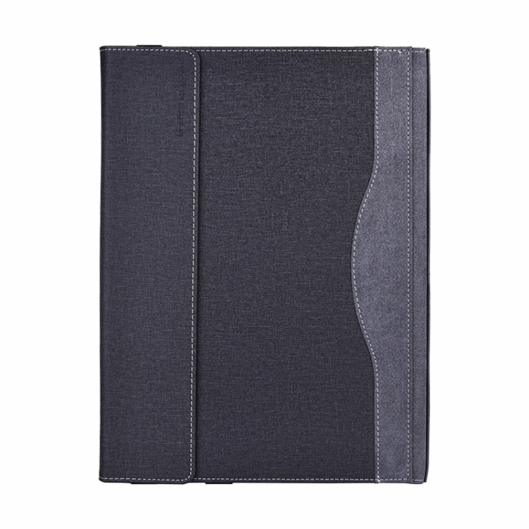 Rynx | For Lenovo ThinkPad X1 Yoga Gen 6 Fabric Texture Laptop Leather Protective Case (Black)