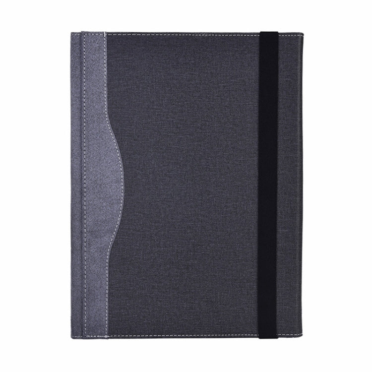 Rynx | For Lenovo ThinkPad X1 Yoga Gen 6 Fabric Texture Laptop Leather Protective Case (Black)