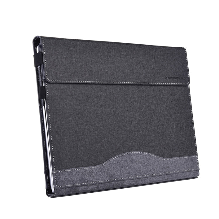 Rynx | For Lenovo ThinkPad X1 Yoga Gen 6 Fabric Texture Laptop Leather Protective Case (Black)