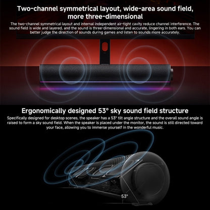 Rynx | Xiaomi Redmi Computer Bluetooth Speaker with RGB Ambient Light (Black)