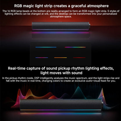 Rynx | Xiaomi Redmi Computer Bluetooth Speaker with RGB Ambient Light (Black)
