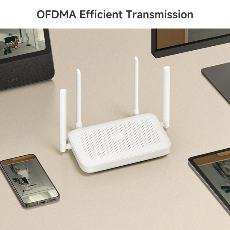 Rynx | Xiaomi AX1500 4-Channel Independent Signal Amplifier WiFi 6 Dual Band Router, US Plug (White)