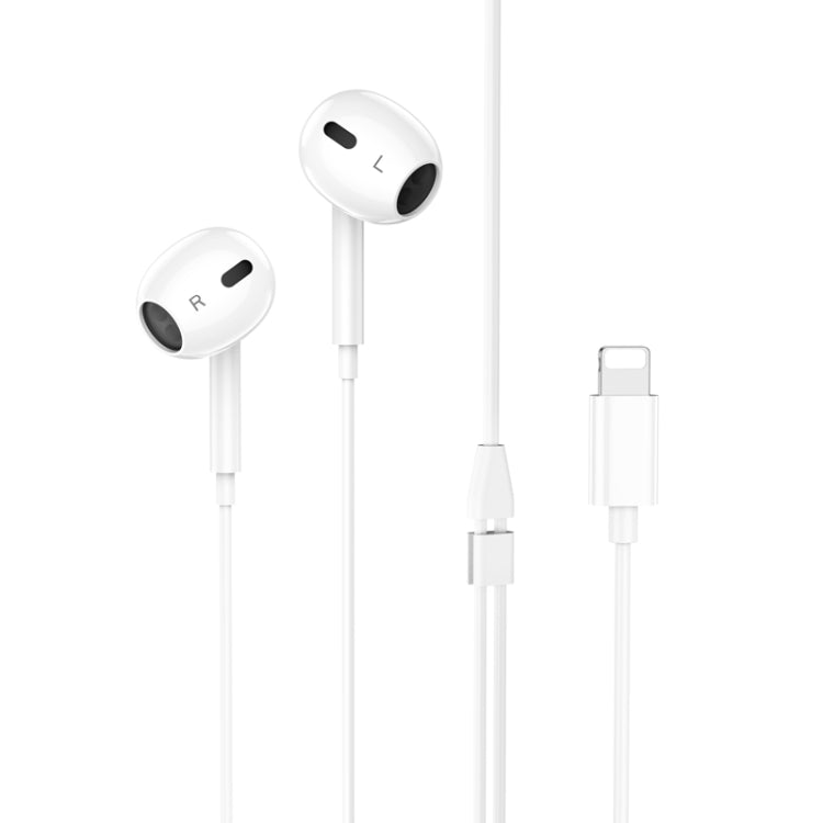 RYNX | M111 Max 8 Pin In-Ear Call / Gaming Wired Earphone, Cable Length: 1.2m(Black)