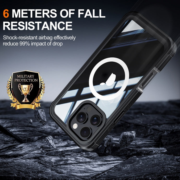 RYNX | For iPhone 16 Pro Max RedPepper Tempered Glass MagSafe Phone Case(Pink)