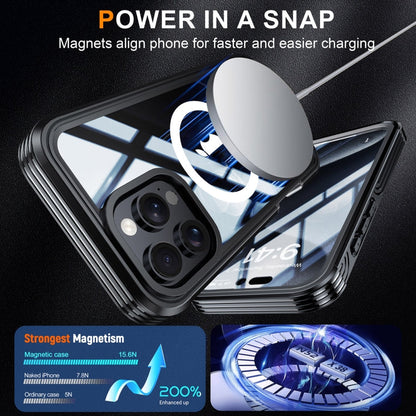 RYNX | For iPhone 16 Pro Max RedPepper Tempered Glass MagSafe Phone Case(Pink)