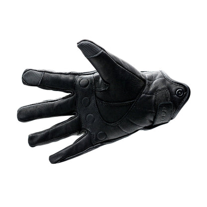 Rynx | WUPP CS-1047A Motorcycle Racing Cycling Windproof Leather Full Finger Gloves, Size:XXL(Black)