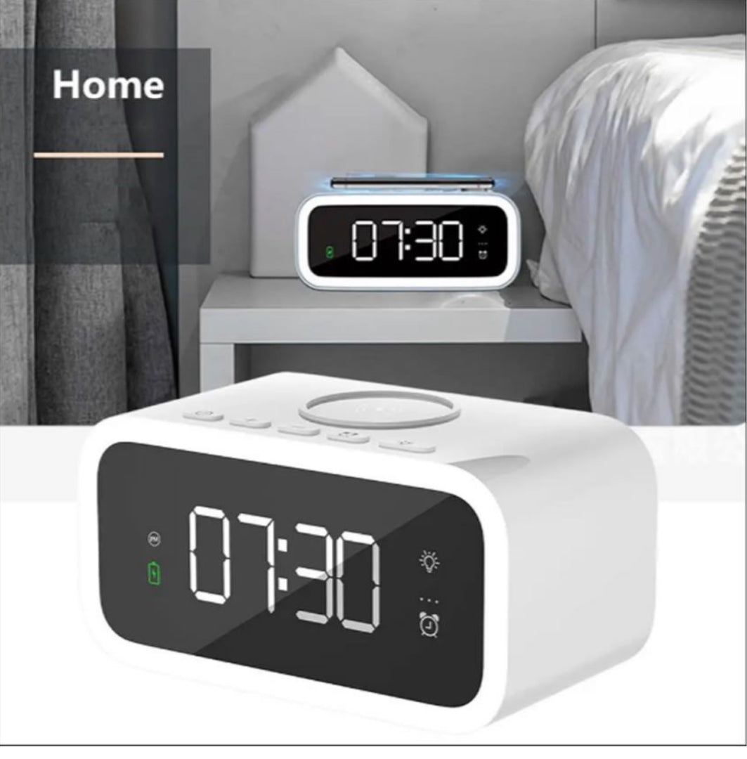 Rynx | MTech wireless charger Smart desk clock