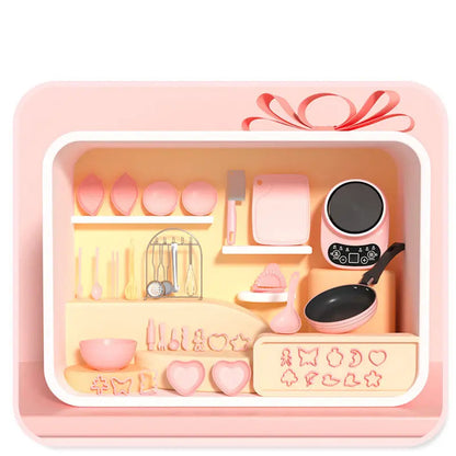 Rynx | Real Cooking Game Mini Kitchen Set – 22-piece Toy for Children