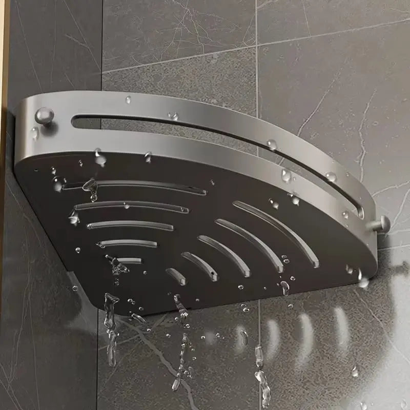 Rynx | Corner Shower Shelf – Space-saving Wall Storage for Your Bathroom