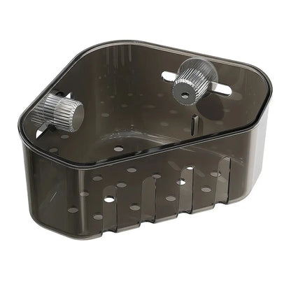 Rynx | Corner shelf with suction cup – Drill-free & space-saving