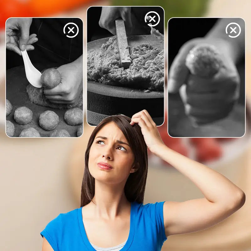 Rynx | Stainless Steel Meatball Maker – perfect spheres effortlessly
