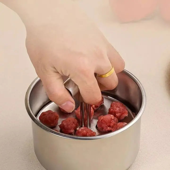 Rynx | Stainless Steel Meatball Molds for Perfect Balls