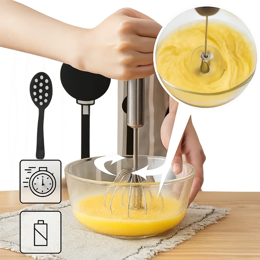 Rynx | Stainless Steel Hand Whisk – Quick Mixing Without Electricity