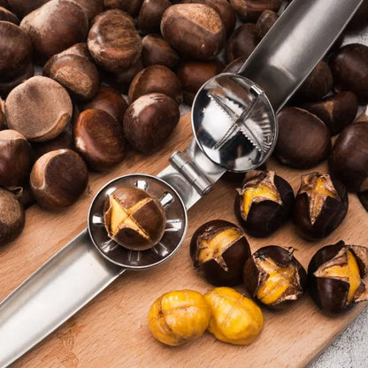 Rynx | Stainless Steel Chestnut Peeler for Easy Shelling
