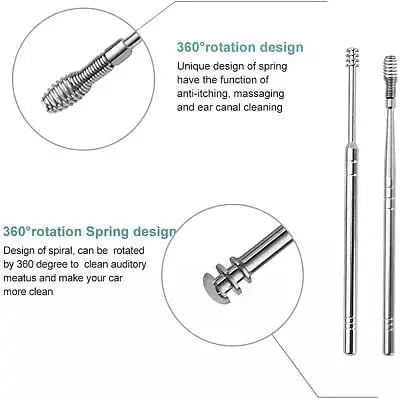 Rynx | Stainless Steel Ear Cleaning Set – For Safe & Thorough Cleaning