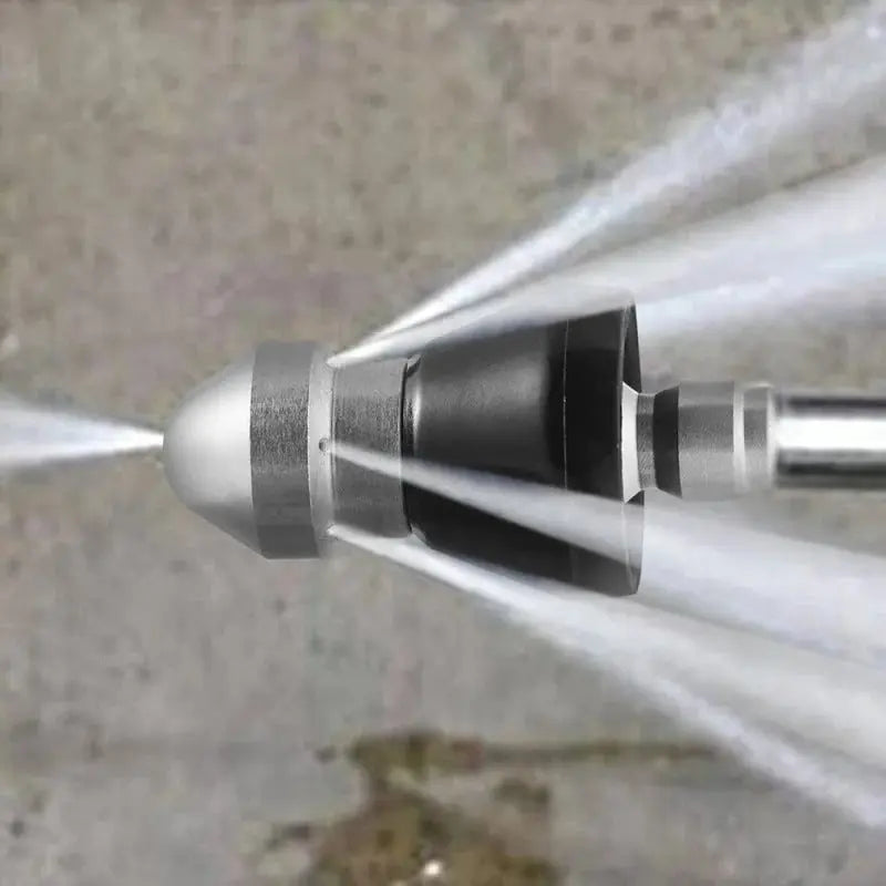 Rynx | Stainless Steel Pipe Cleaning Nozzle with High Pressure Water Jets