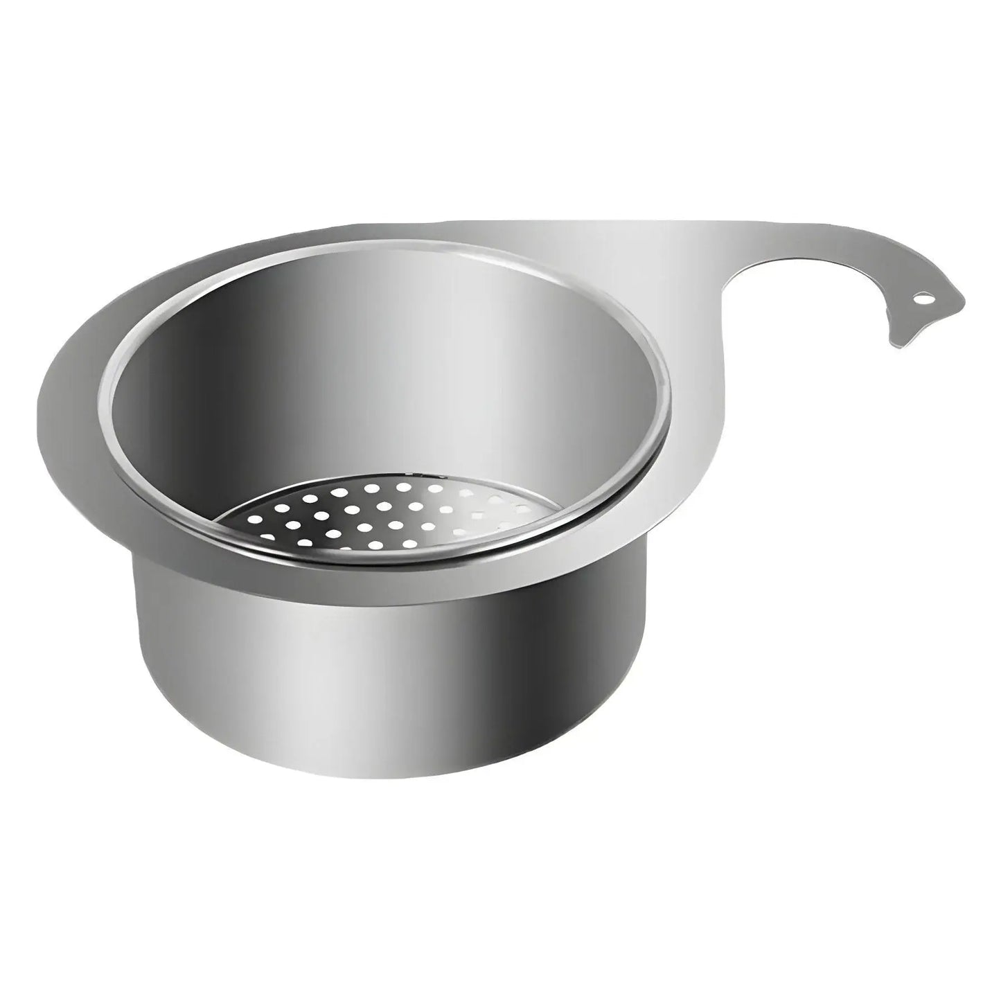 Rynx | Stainless Steel Swan Strainer Basket for Kitchen Sink Corners