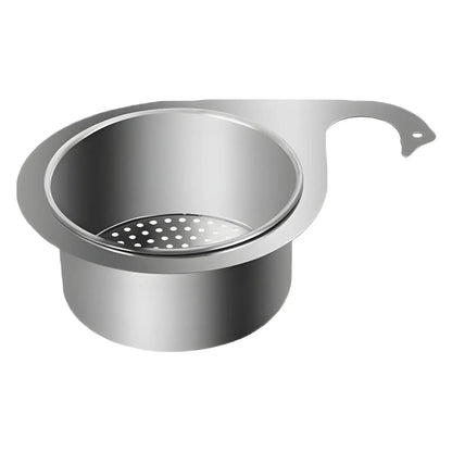 Rynx | Stainless Steel Swan Strainer Basket for Kitchen Sink Corners
