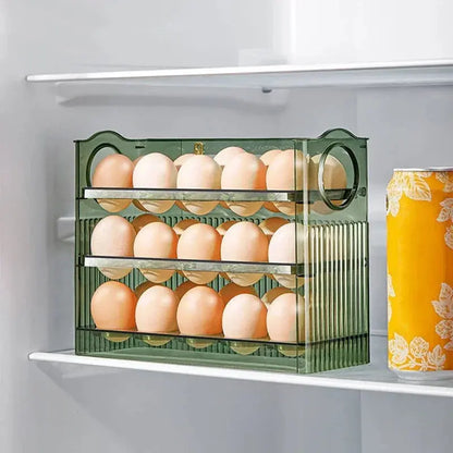 Rynx | Egg organizer with 3 levels and date display