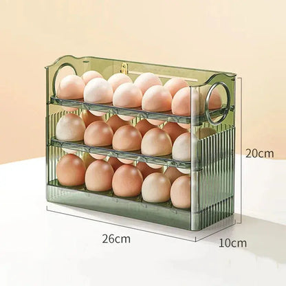 Rynx | Egg organizer with 3 levels and date display