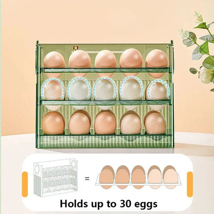Rynx | Egg organizer with 3 levels and date display