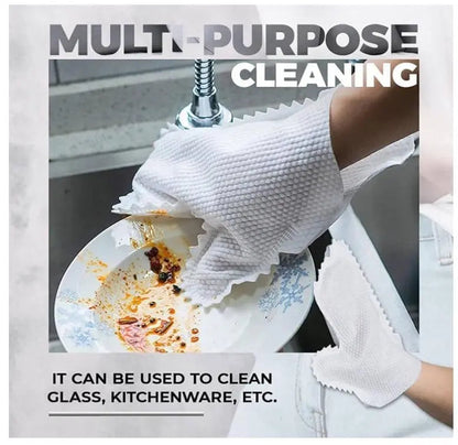 Rynx | Disposable Cleaning Gloves Made of Non-Woven Fabric – Remove Fine Dust Powerfully by Hand