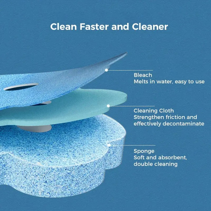 Rynx | Disposable toilet cleaner with 18 brush heads
