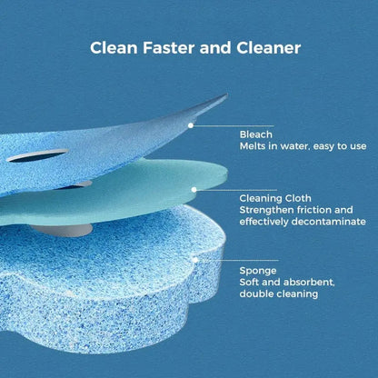 Rynx | Disposable toilet cleaner with 18 brush heads