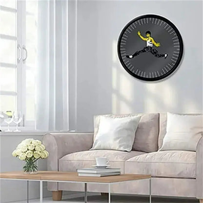 Rynx | Unique Kung Fu Wall Clock – Quiet and stylish