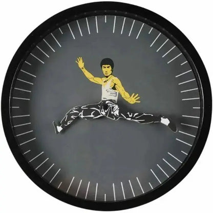 Rynx | Unique Kung Fu Wall Clock – Quiet and stylish
