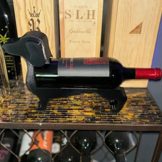 Rynx | Unique Dachshund Wine Bottle Holder – Ideal for Wine Lovers