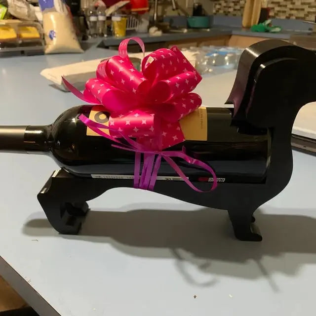 Rynx | Unique Dachshund Wine Bottle Holder – Ideal for Wine Lovers