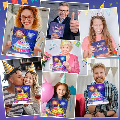Rynx | Elegant Birthday Card with Music and Light Effect